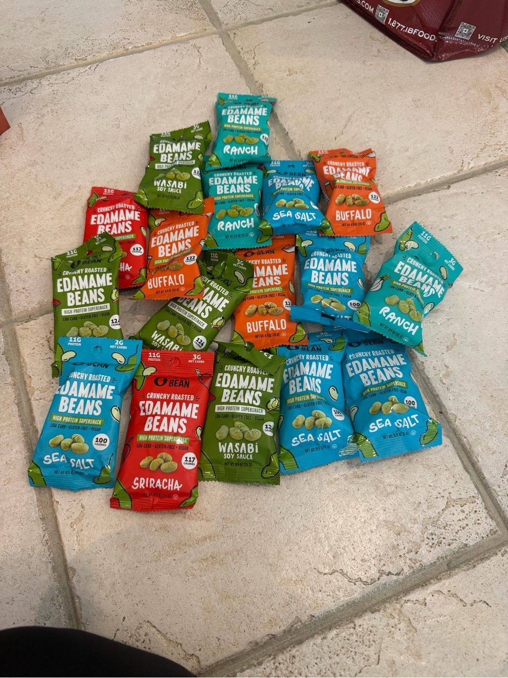 The only bean Multi flavor Pack — Blue, Green, Red, Orange 16 pack